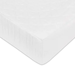 Quilted Changing Pad Cover in GOTS Certified Organic Muslin Cotton