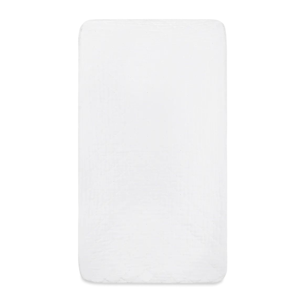 Quilted Changing Pad Cover in GOTS Certified Organic Muslin Cotton