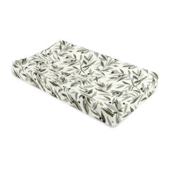 Quilted Changing Pad Cover in GOTS Certified Organic Muslin Cotton