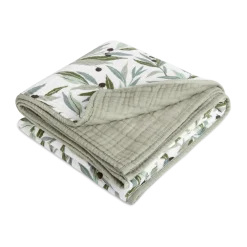 Quilt in 3-Layer GOTS Certified Organic Muslin Cotton