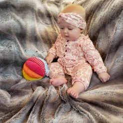 Rainbow Fabric Ball