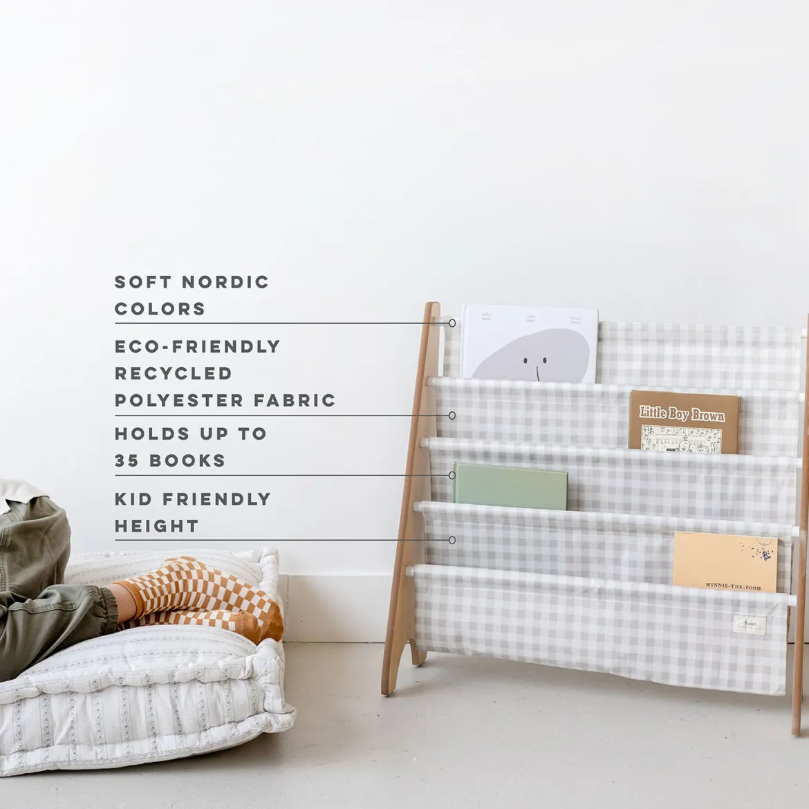 Recycled Book Rack