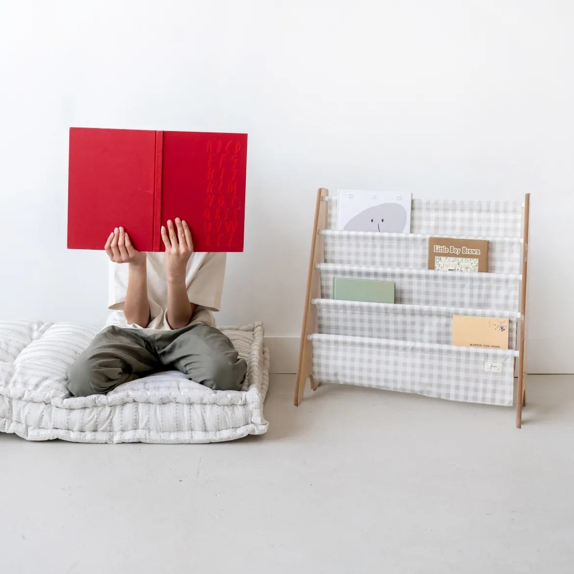 Recycled Book Rack