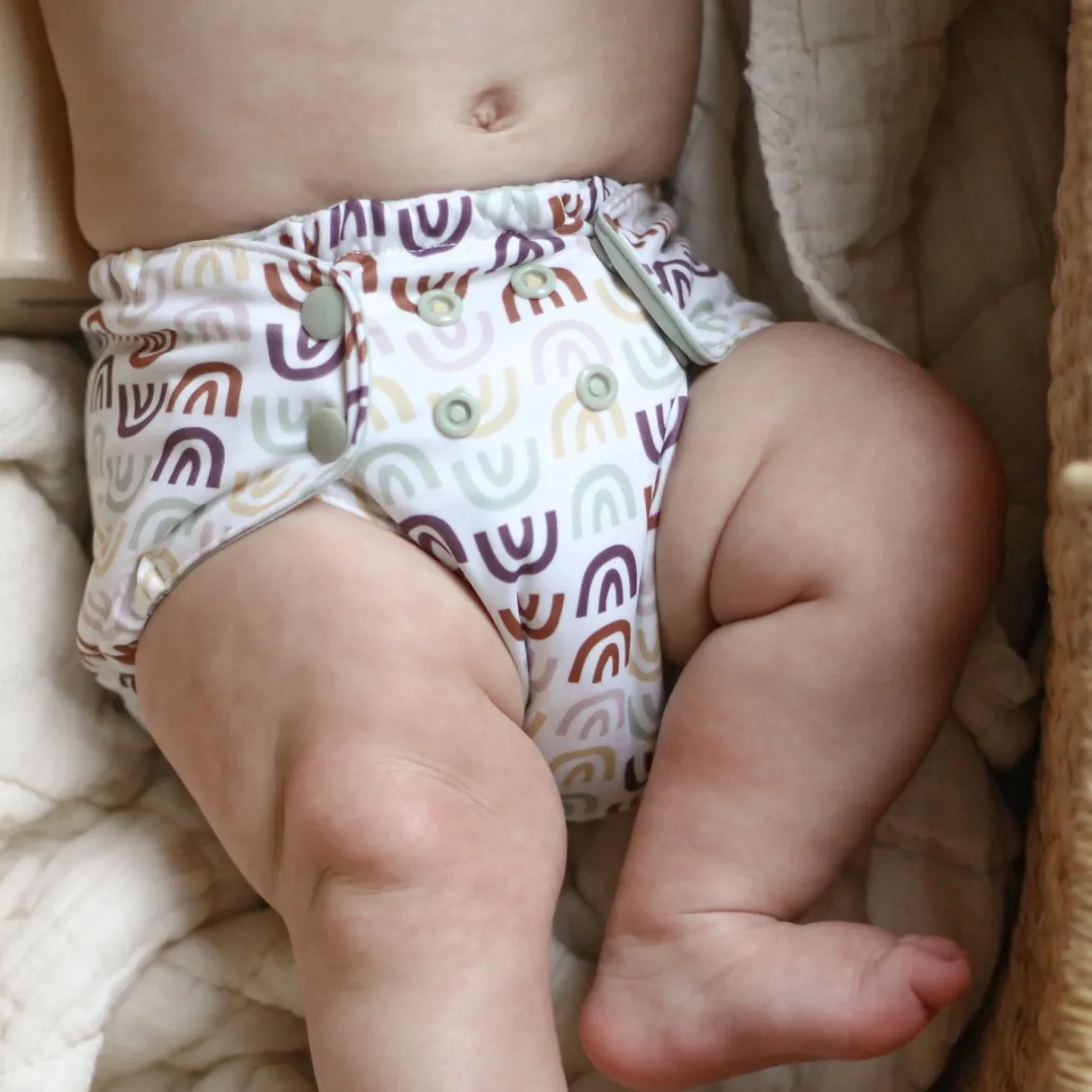 Recycled Diaper Cover (Outer) + Swim Diaper