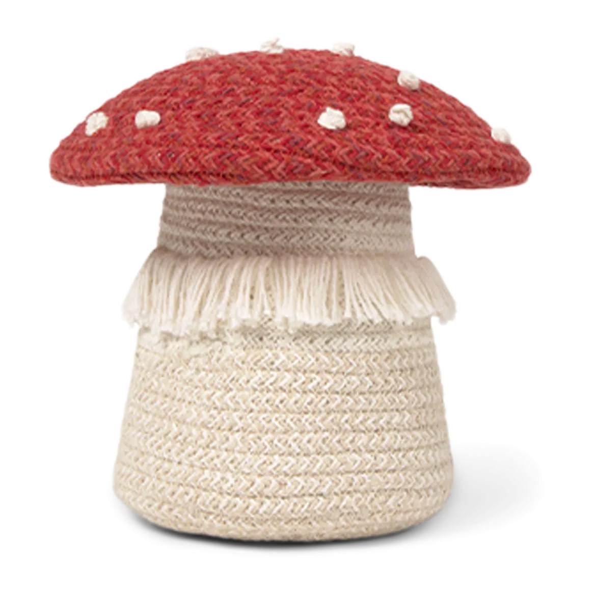 Red Mushroom Basket