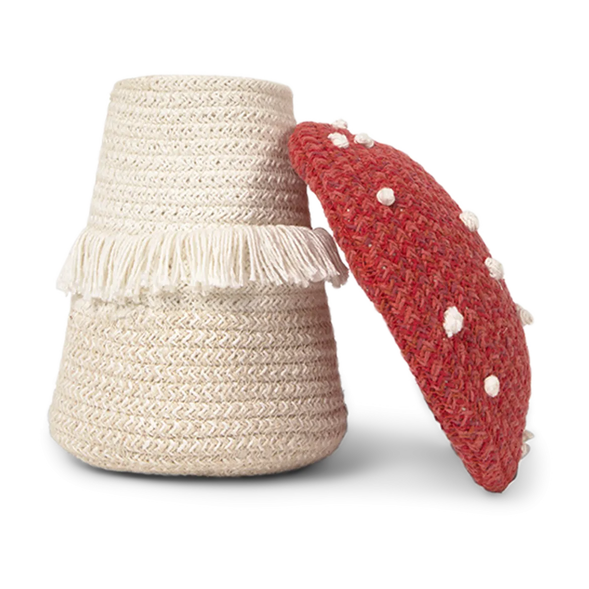 Red Mushroom Basket