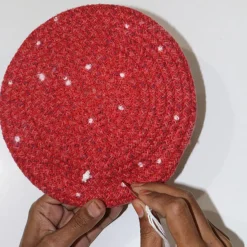 Red Mushroom Basket