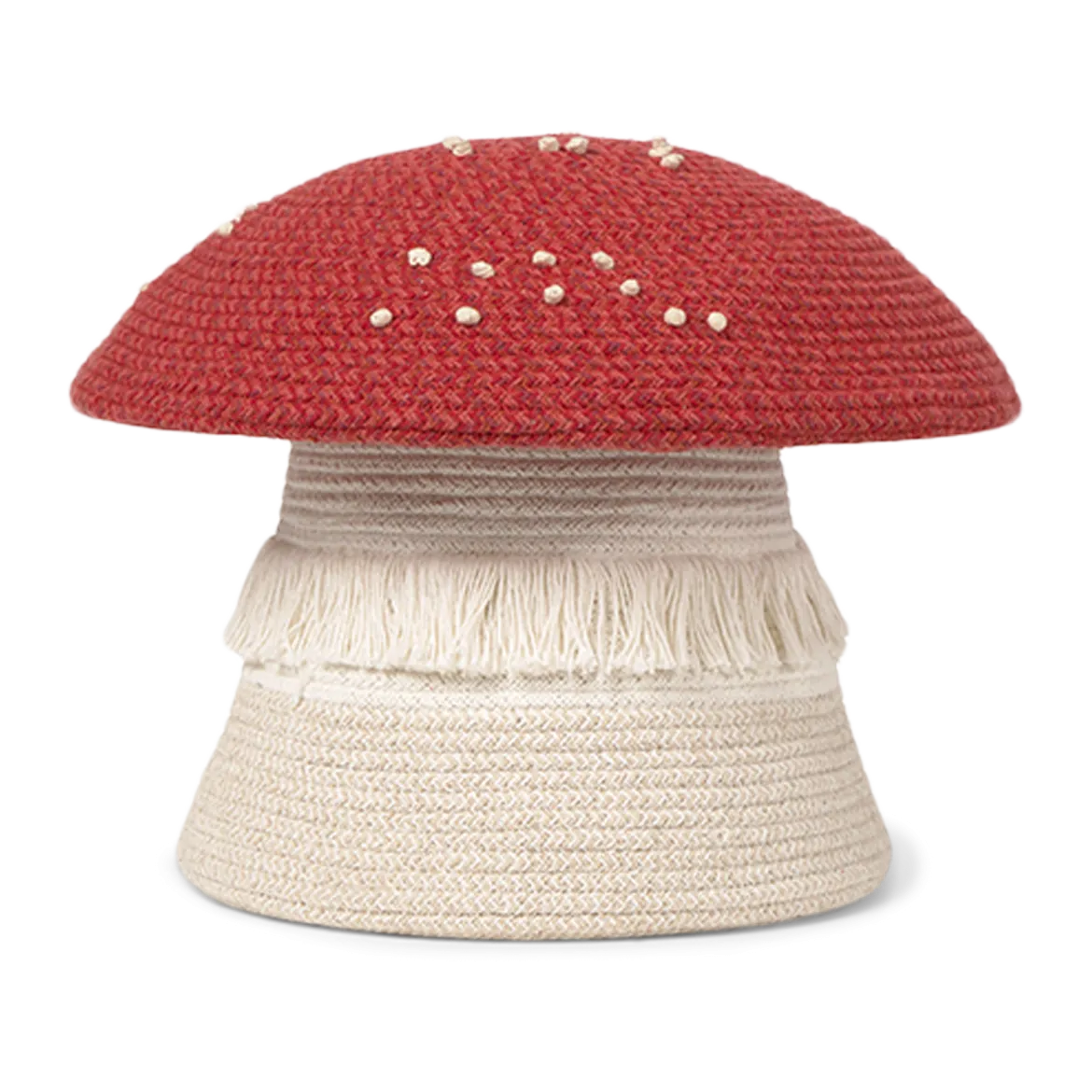 Red Mushroom Basket