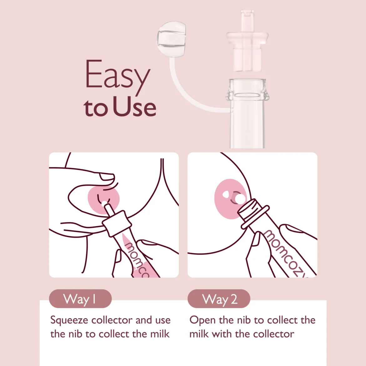 Reusable Colostrum & Breast Milk Collector