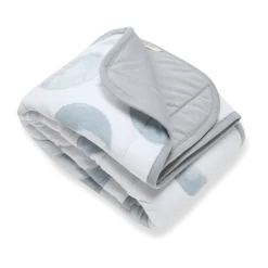 Reversible Organic Cotton Jersey Knit Blanket