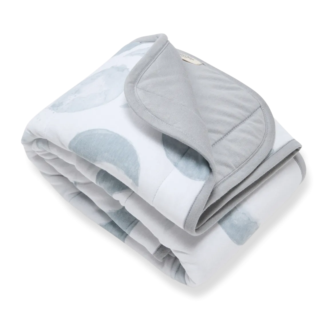 Reversible Organic Cotton Jersey Knit Blanket