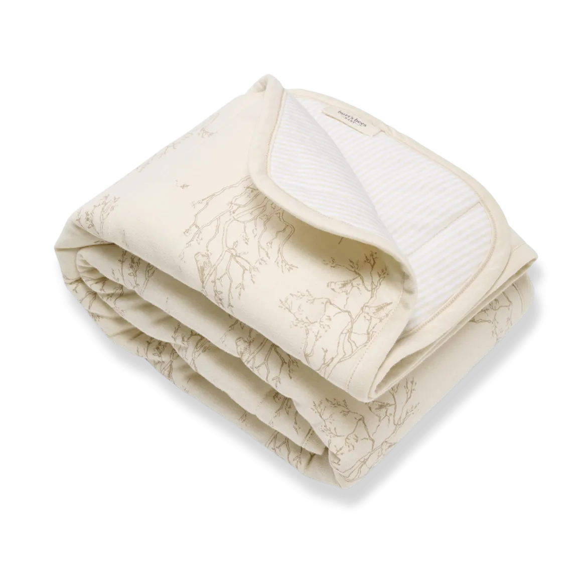 Reversible Organic Cotton Jersey Knit Blanket
