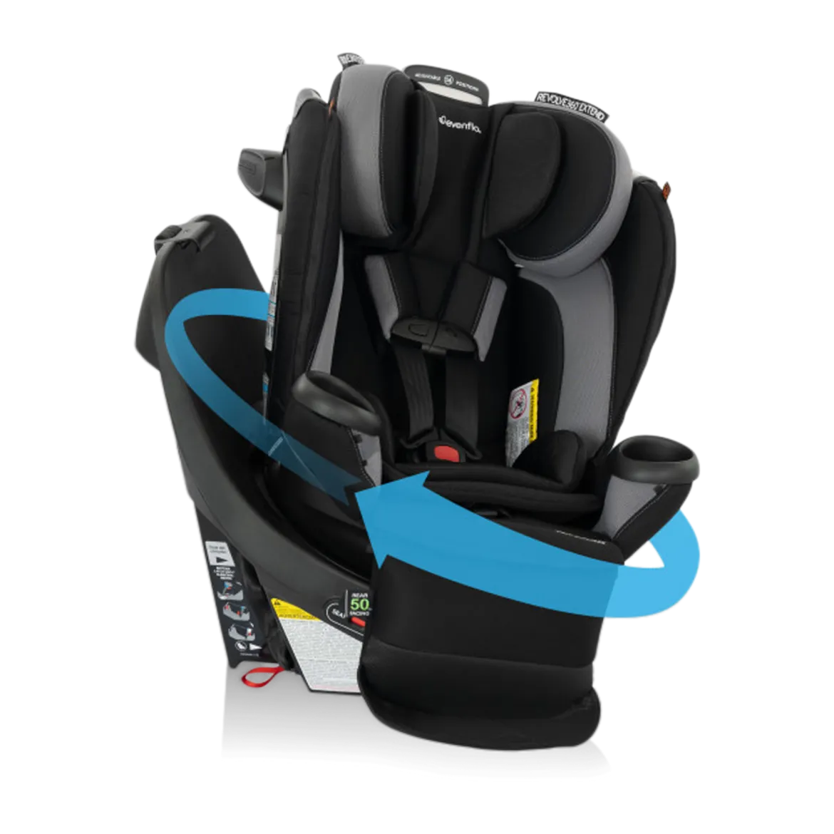 Revolve360 Extend All-in-One Rotational Car Seat with Quick Clean Cover