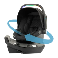 Revolve180 LiteMax NXT Rotational Infant Car Seat with SensorySoothe