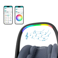 Revolve180 LiteMax NXT Rotational Infant Car Seat with SensorySoothe