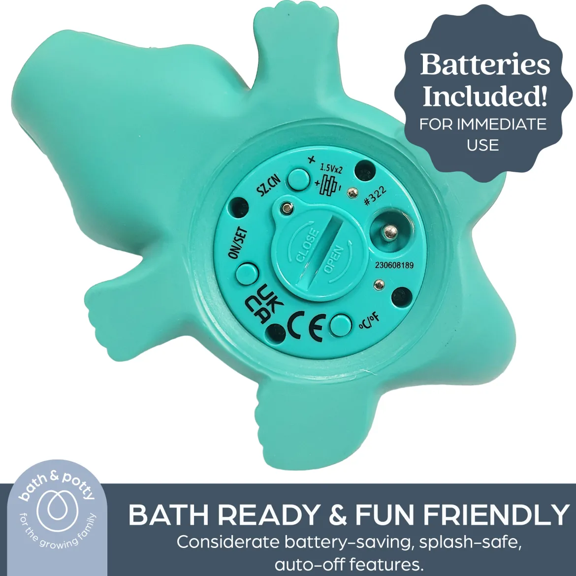 Room and Bath Thermometer