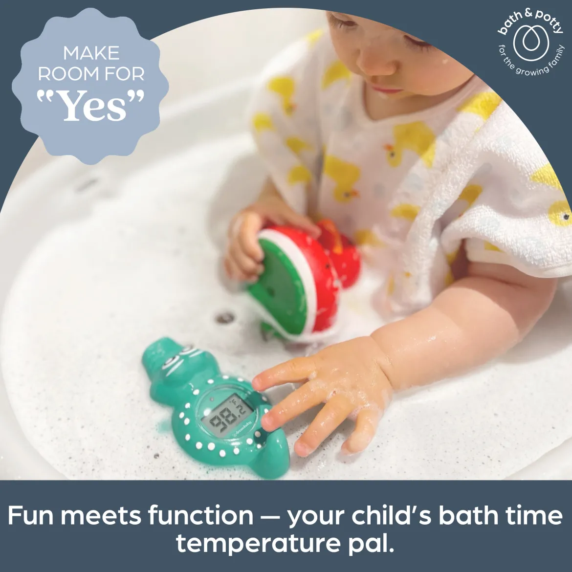 Room and Bath Thermometer