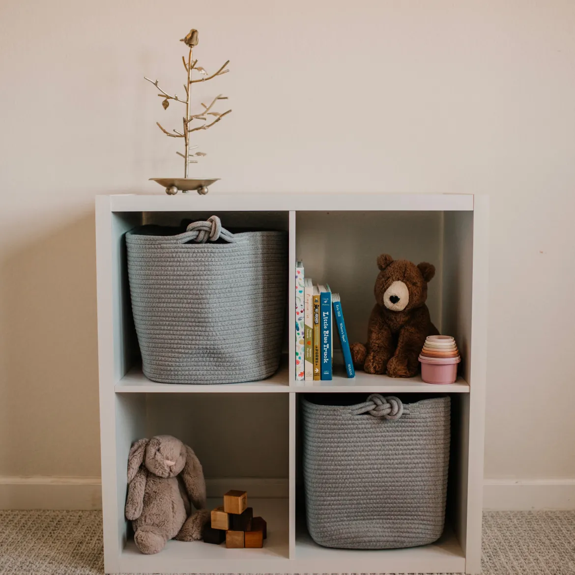 Rope Cube Storage Basket