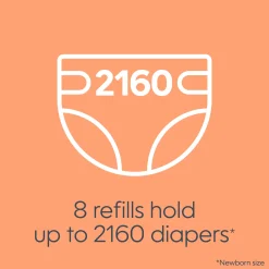 Round Refill Bags (8-Pack) - Compatible with Complete and Expressions Pails