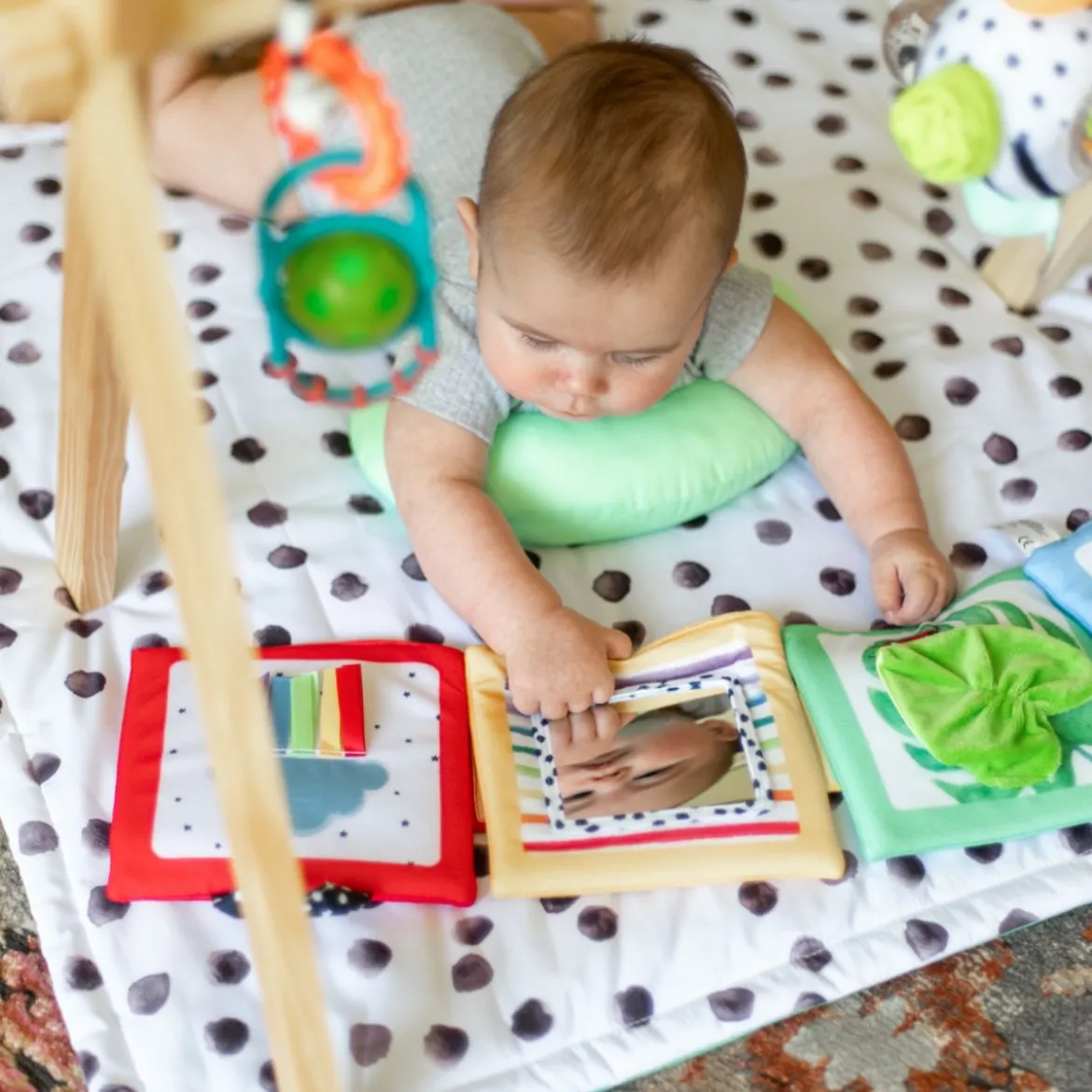 Sassy x Babylist Sensory Stages Developmental Play Gym