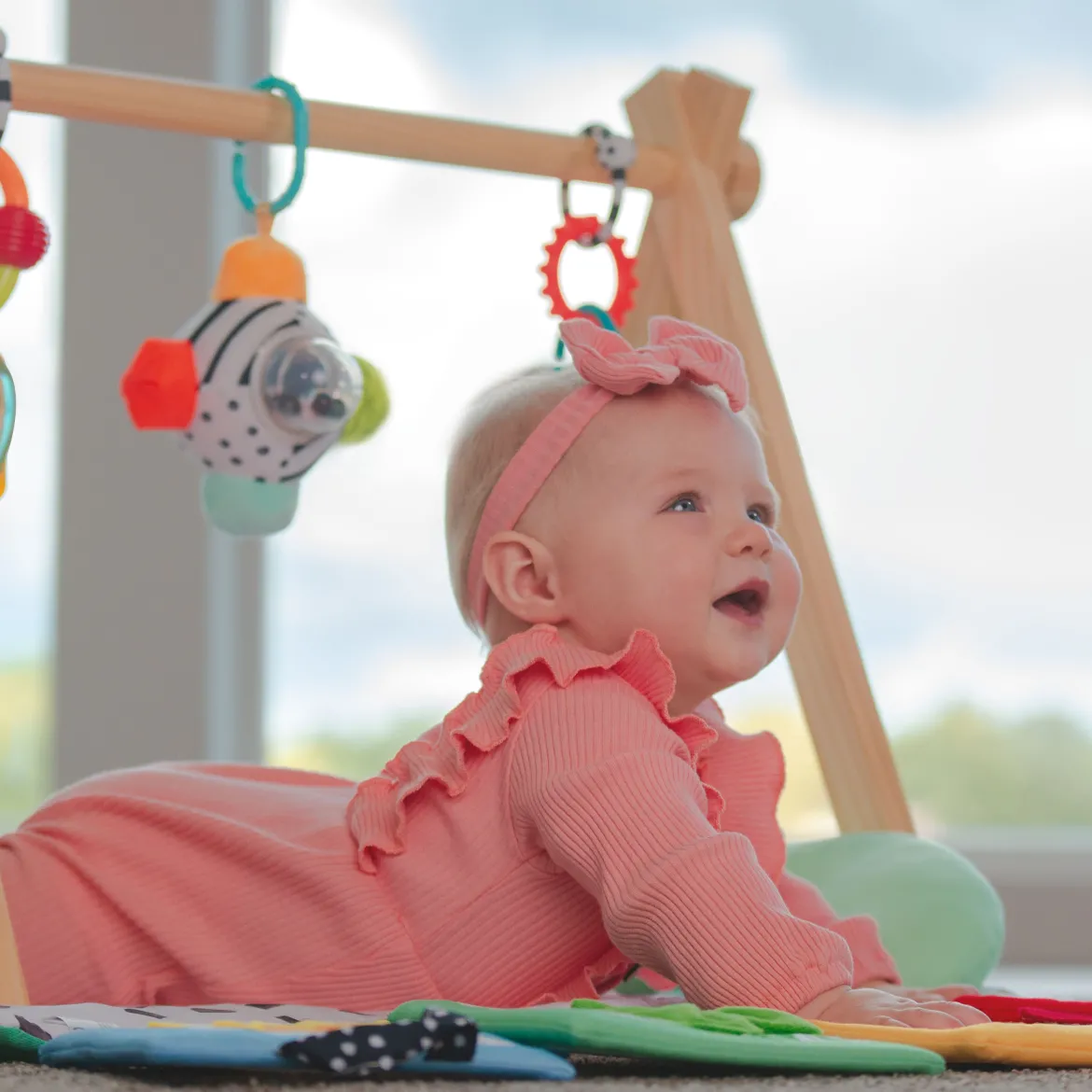 Sassy x Babylist Sensory Stages Developmental Play Gym