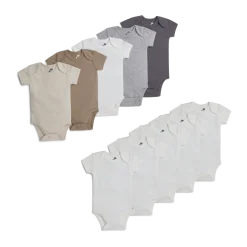 Short Sleeve Bodysuit Bundle (10 Pack)