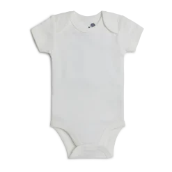 Short Sleeve Solid Organic Cotton Bodysuits (5 Pack)