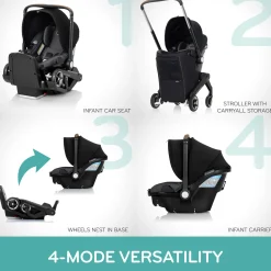 Shyft DualRide Infant Car Seat Stroller Combo with Carryall Storage