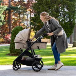 Shyft Intuiti+ Stroller with Green & Gentle Fabric
