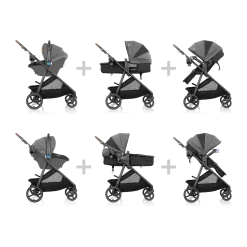 Shyft Intuiti+ Travel System featuring Revolve180 LiteMax NXT with SensorySoothe