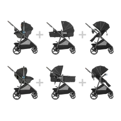 Shyft Intuiti+ Travel System featuring Revolve180 LiteMax NXT with SensorySoothe
