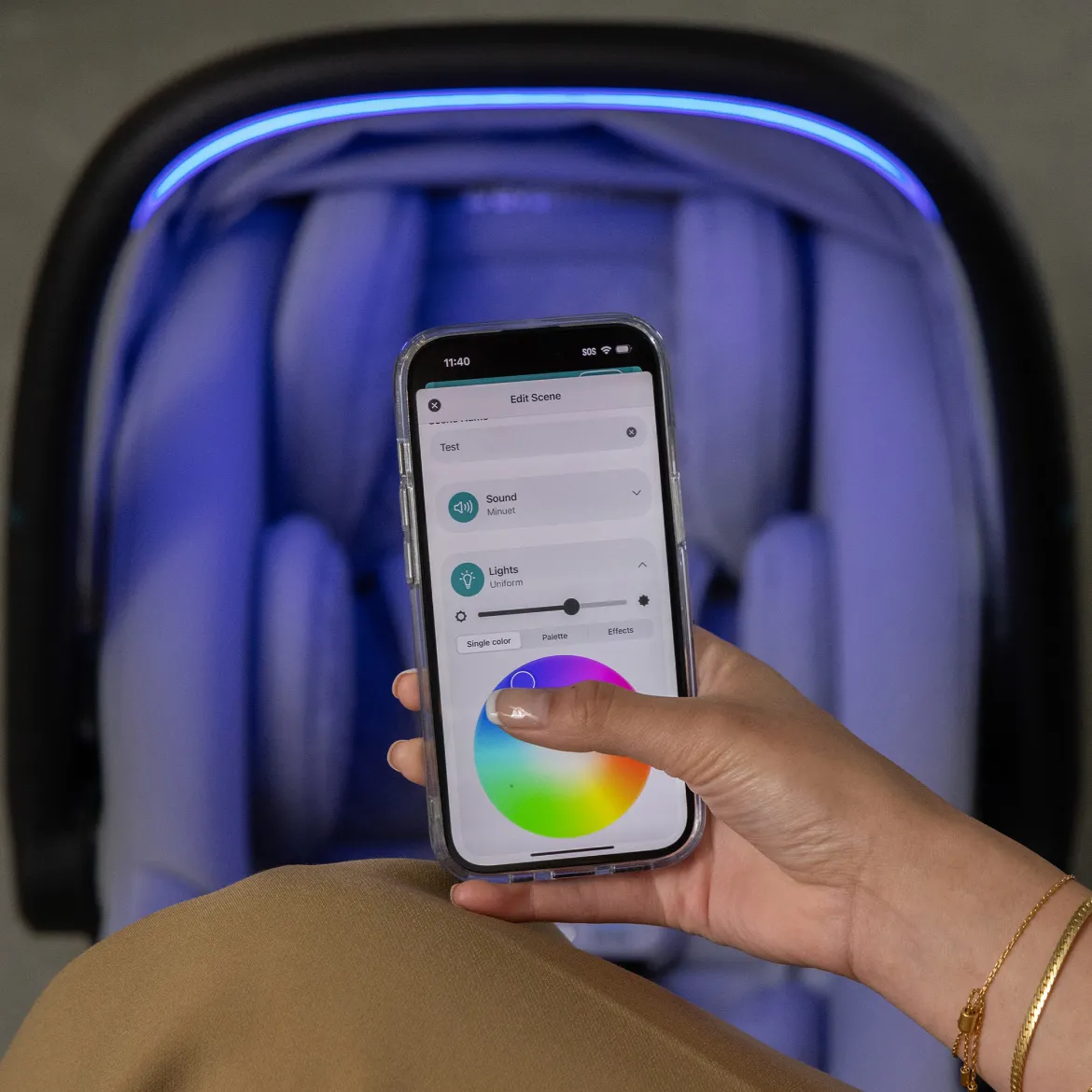 Shyft Intuiti+ Travel System featuring Revolve180 LiteMax NXT with SensorySoothe