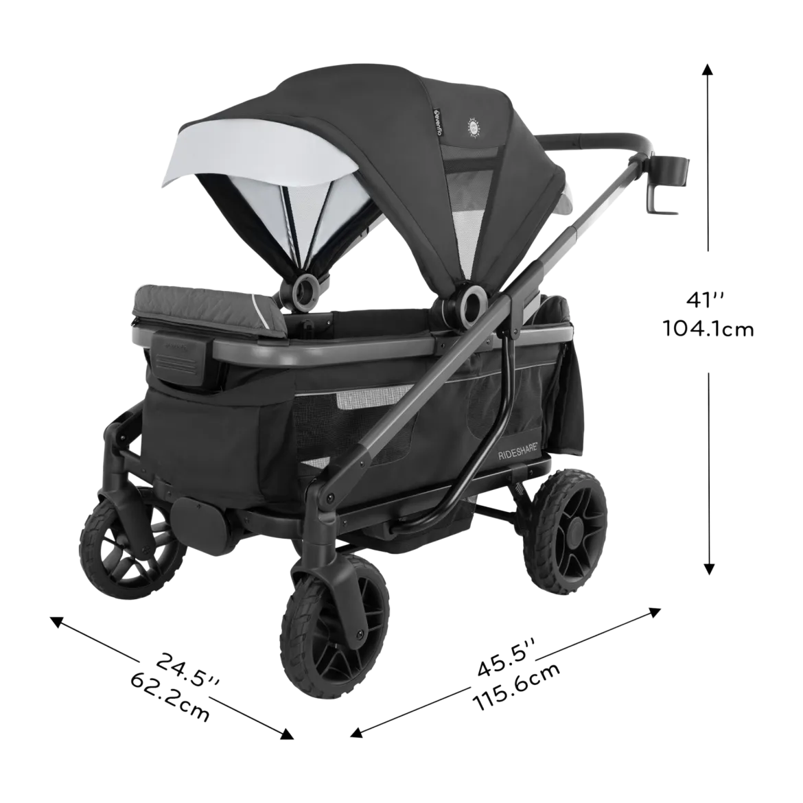 Shyft Rideshare All-Terrain Performance Stroller Wagon