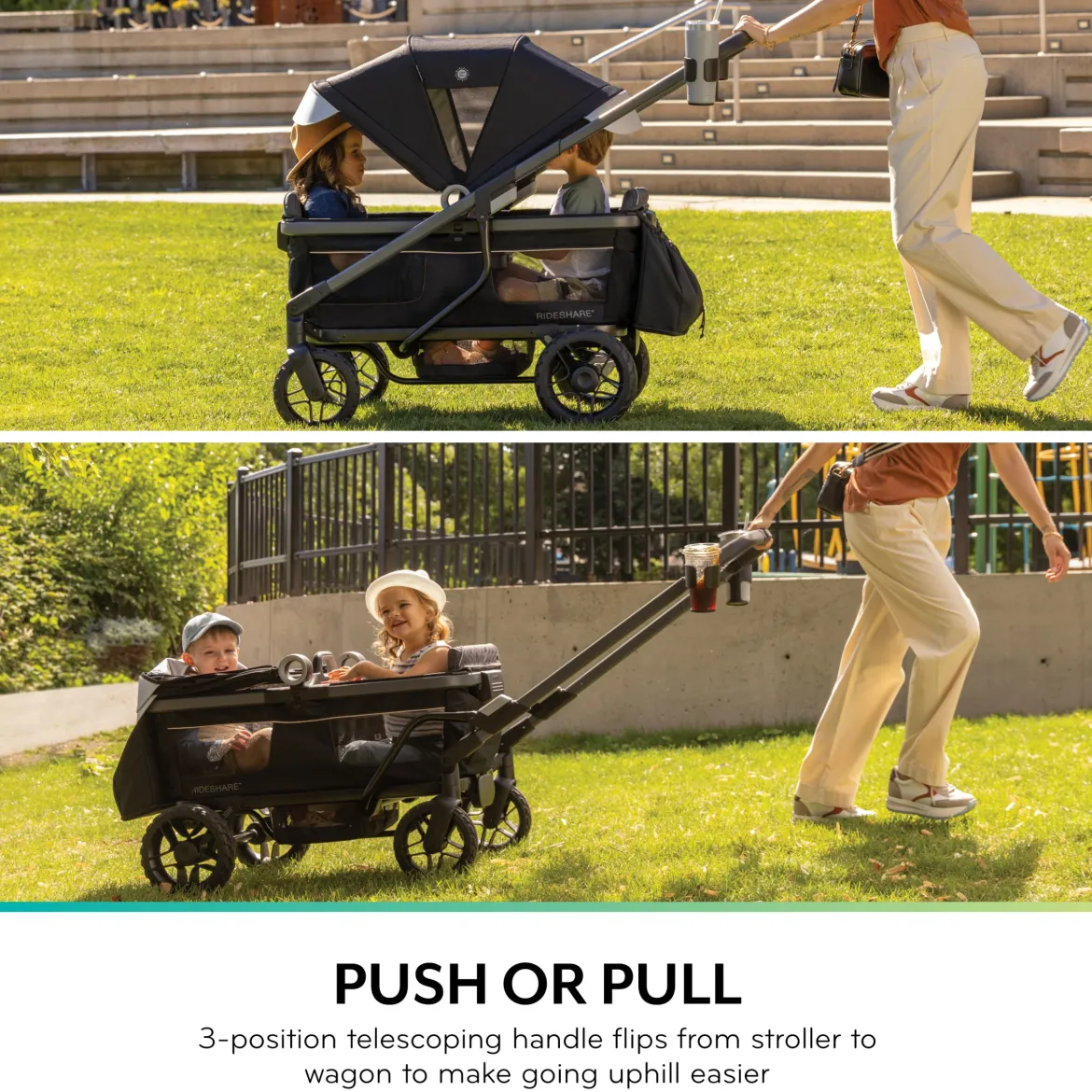 Shyft Rideshare All-Terrain Performance Stroller Wagon