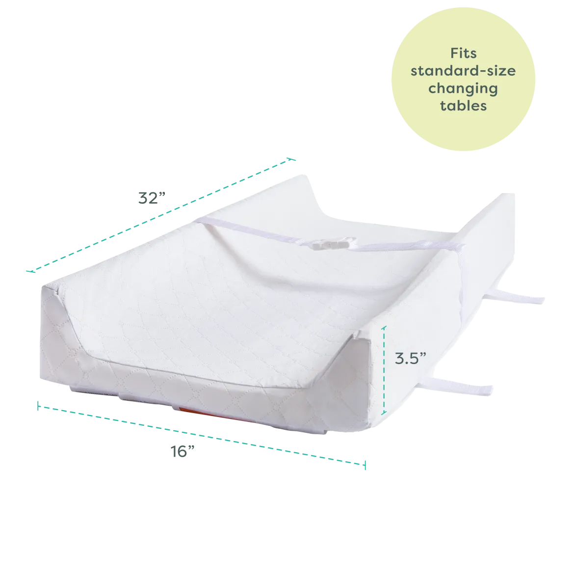 2-Sided Waterproof Changing Pad + Reusable Liner
