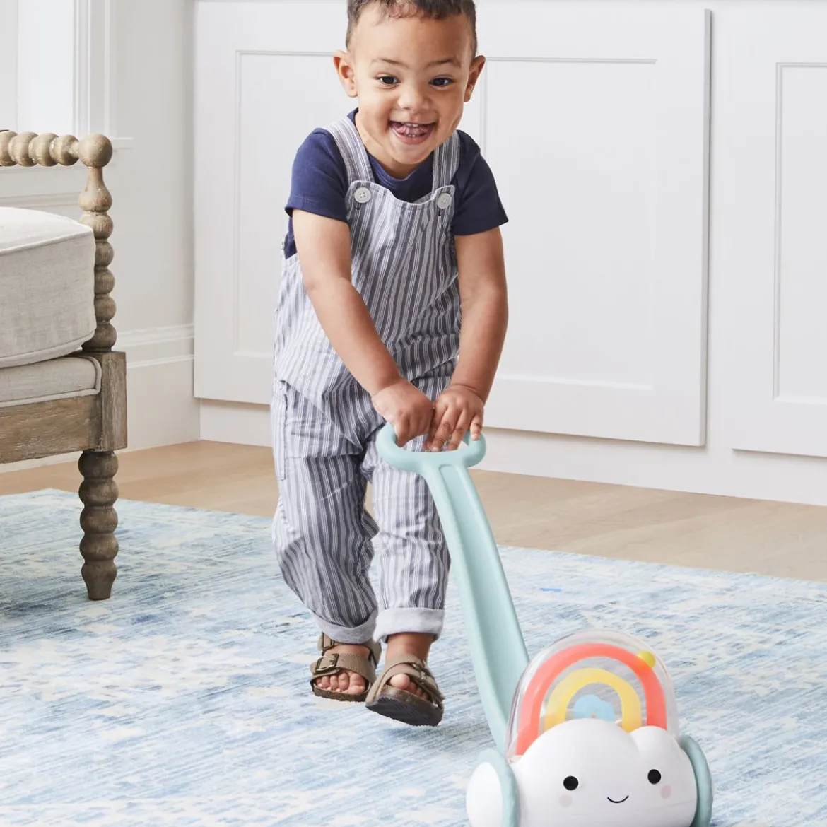 Silver Lining Cloud Rainbow Push Toy Walker