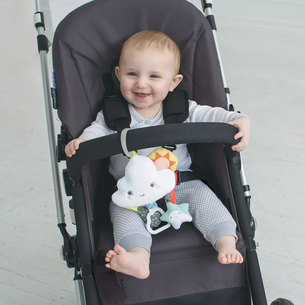 Silver Lining Jitter Stroller Toy