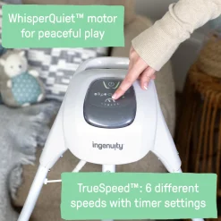 SimpleComfort Compact Soothing Baby Swing