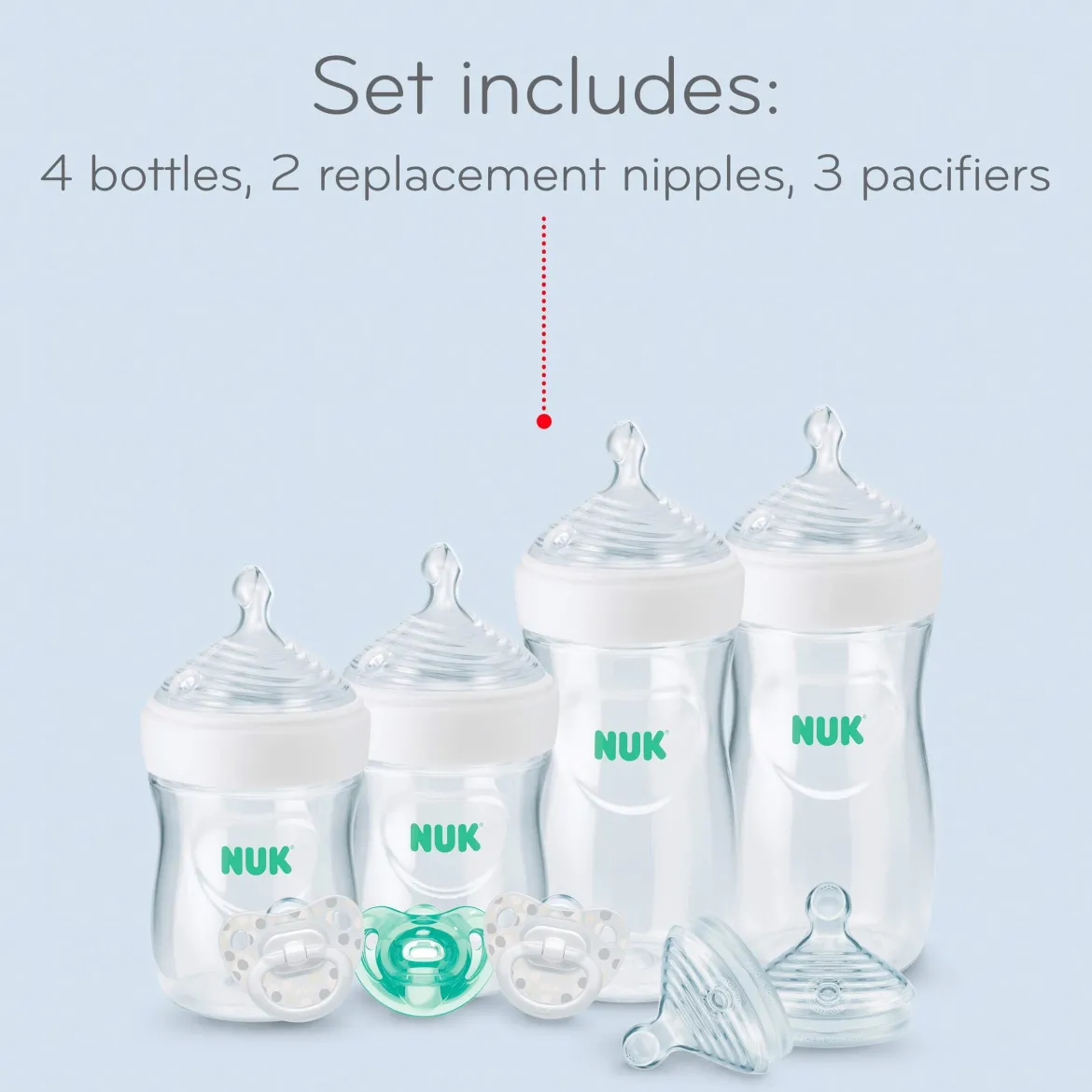 Simply Natural Bottle with SafeTemp 9-Piece Gift Set