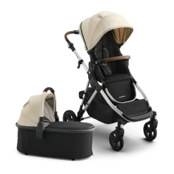 Single-to-Double Stroller 3.0 and Bassinet Bundle