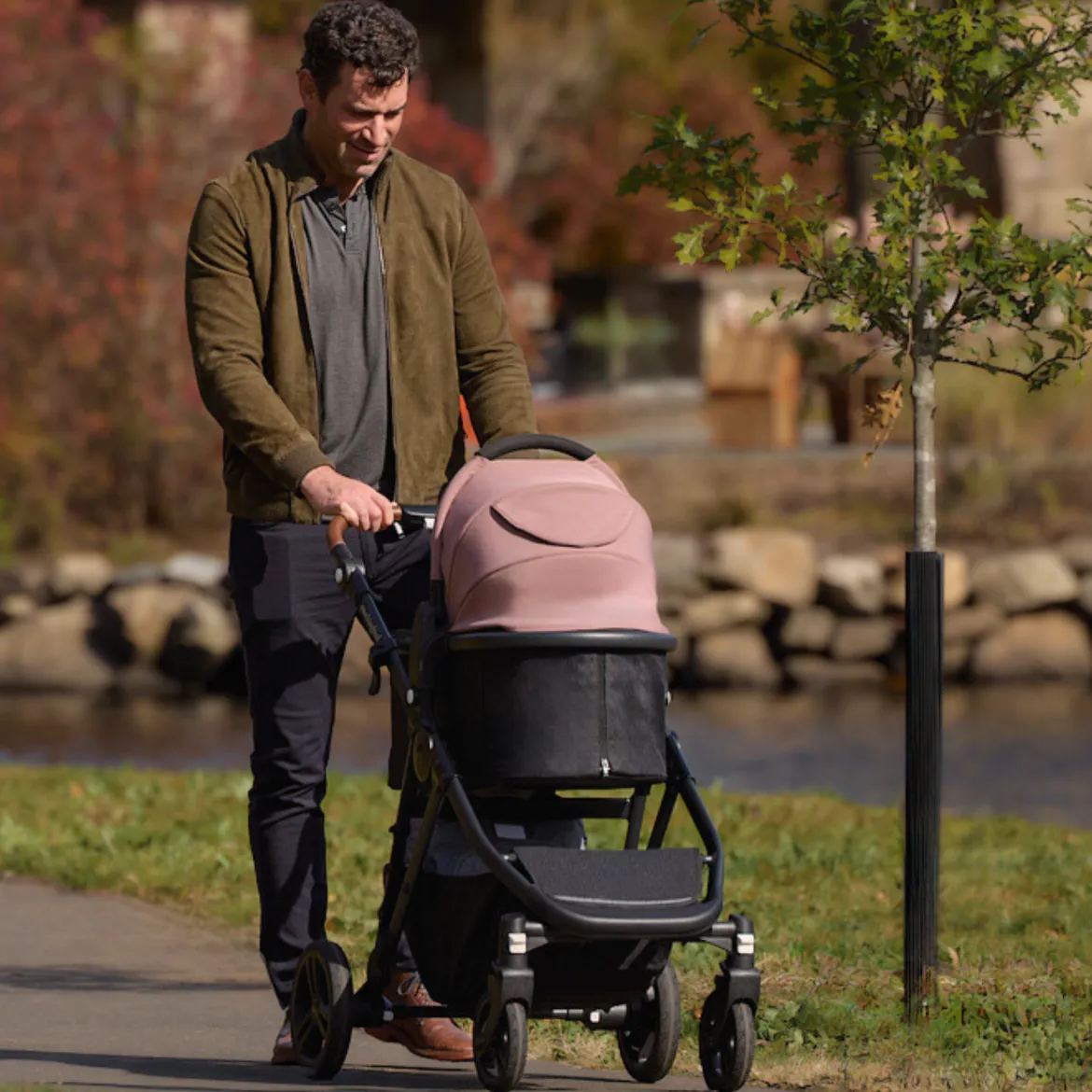 Single-to-Double Stroller 3.0 and Bassinet Bundle