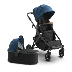 Single-to-Double Stroller 3.0 and Bassinet Bundle