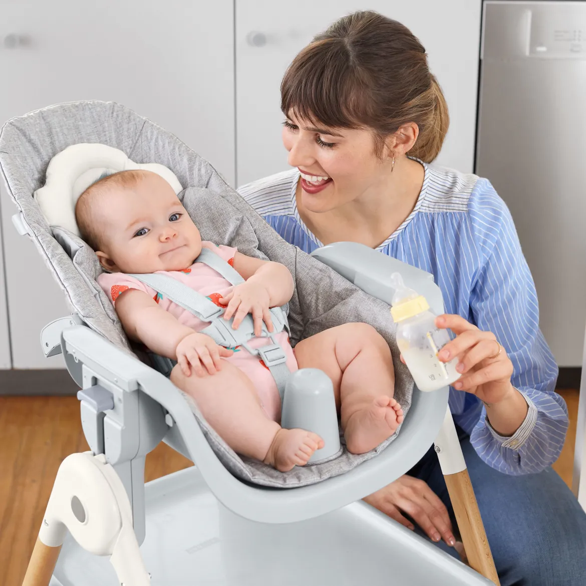 Sit-To-Step High Chair