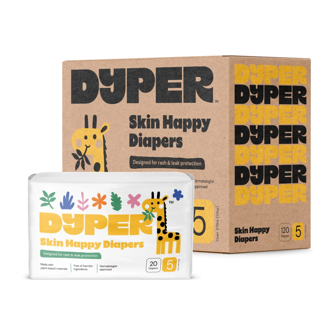 Skin Happy Diapers - Monthly Box
