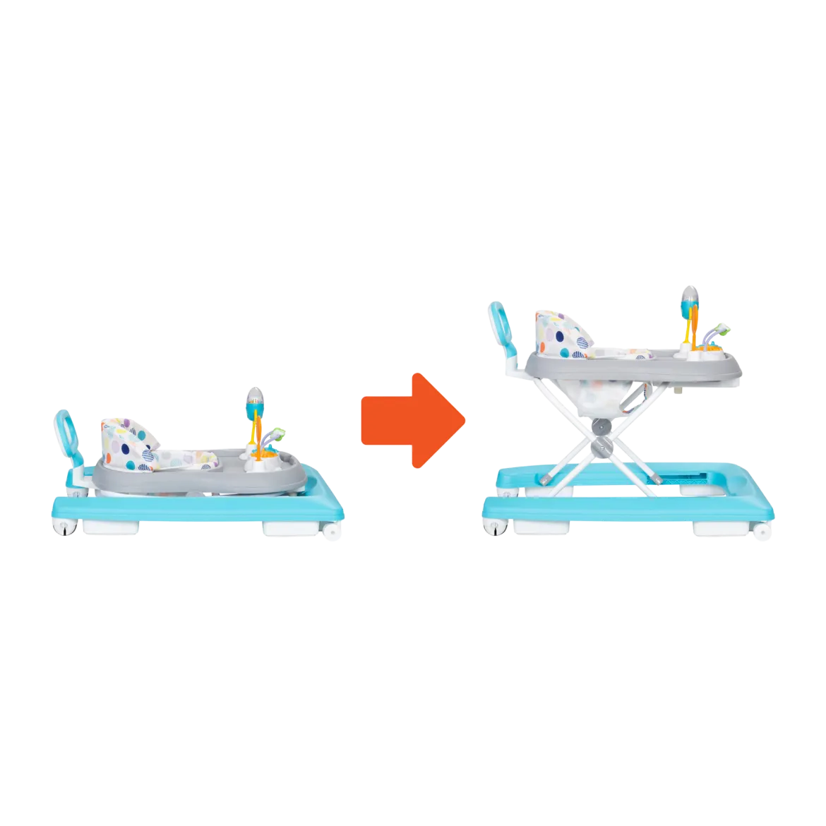 Smart Steps Trend PLUS 2-in-1 Walker with Deluxe Toys