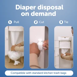 SmartWave Plus Touch-Free Diaper Pail