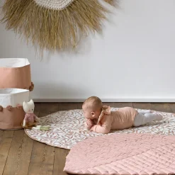 Snuggle Quilted Cotton Play Mat
