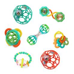 Soothers & Shakers 7-Piece Baby Toy Gift Set