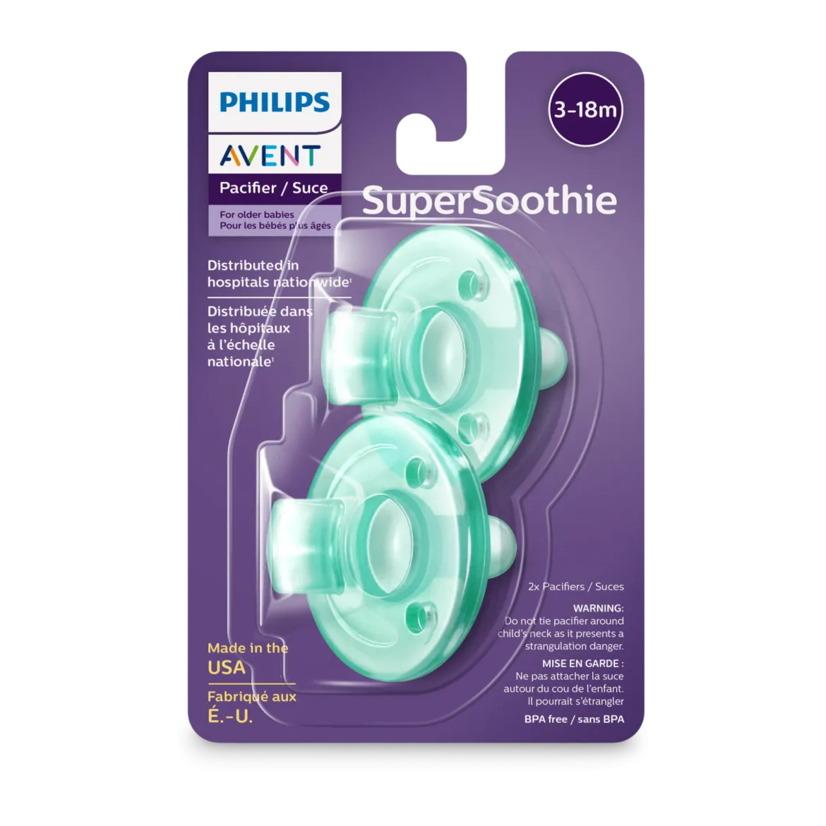 Soothie Pacifier (4 pack)