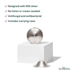 Soothing Silver Nursing Cups (2 Pack)
